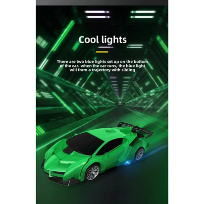 One-Touch Transformable Rechargeable Remote Control Car