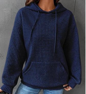 Solid Color Long-sleeved Sweater for Casual Elegance