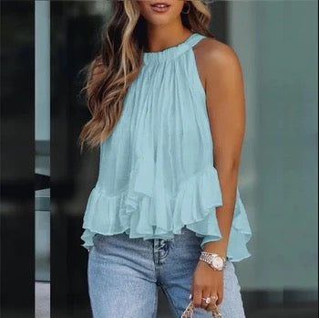 Ruffled Tank Top 