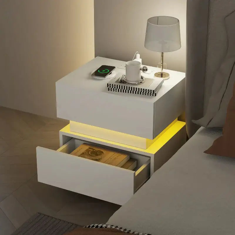 Modern Nightstand - sleek-selections