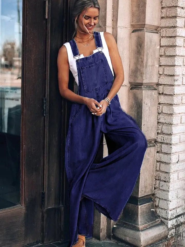 Jean Overall Jumpsuit sleek-selections