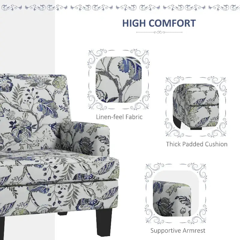 Upholstered Armchair - sleek-selections