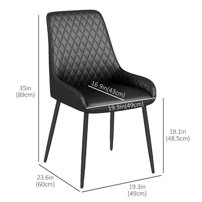 Modern Dining Chairs Set of 4 - sleek-selections