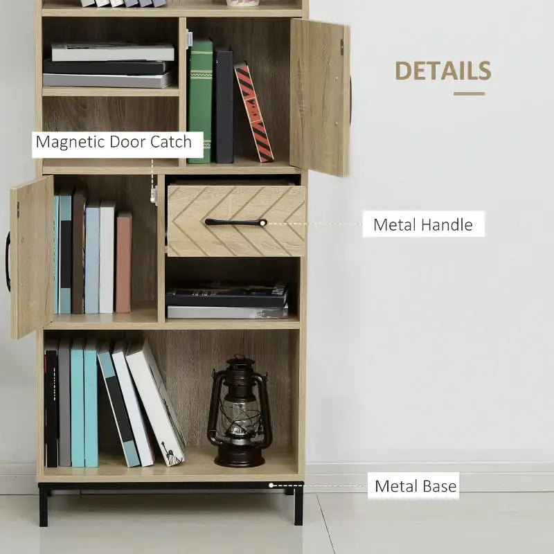 59" Bookcase - sleek-selections
