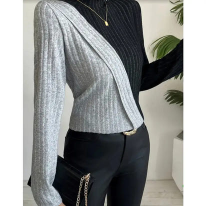 Pit Strip Color-blocked  Top