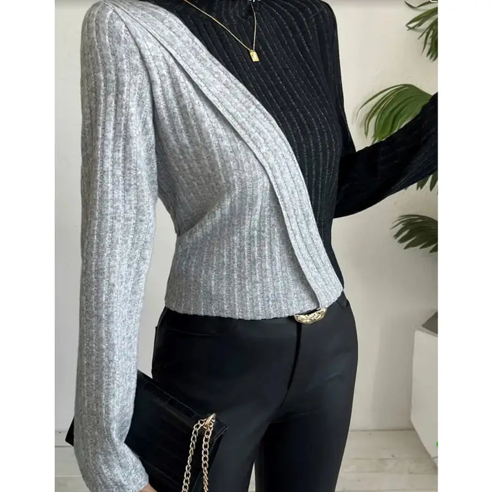 Pit Strip Color-blocked  Top