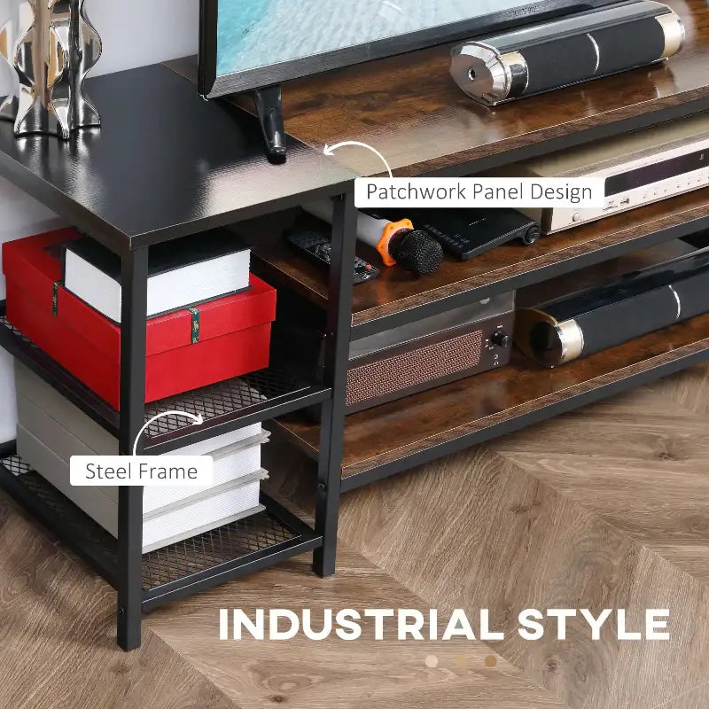 Industrial TV Cabinet - sleek-selections