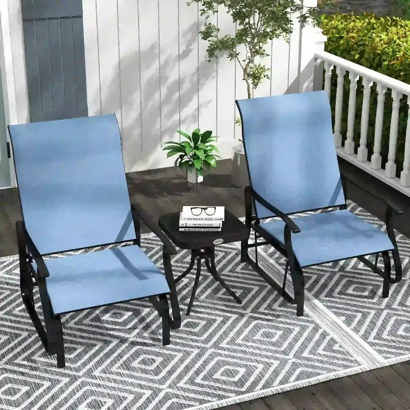 3-piece Outdoor Chair set - sleek-selections