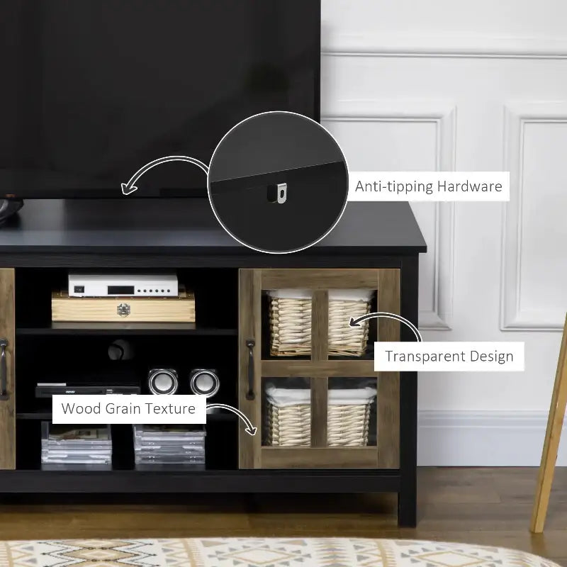 Black Tv Stand - sleek-selections