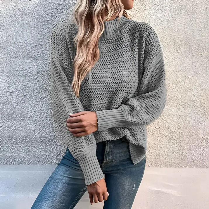  Knitted Loose Sweater