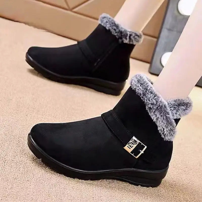 Winter  Fleece Cotton Boots