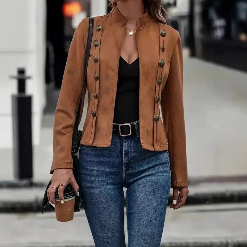 Suede Retro Jacket