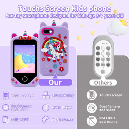 dual-Camera Touch Screen Children's Mobile Phone