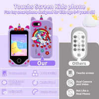 dual-Camera Touch Screen Children's Mobile Phone