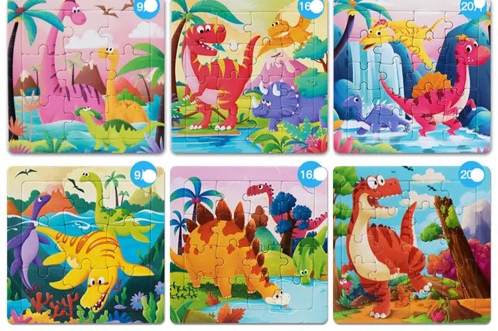 Puzzles For Young Children 1-2-3-4-5-6 years