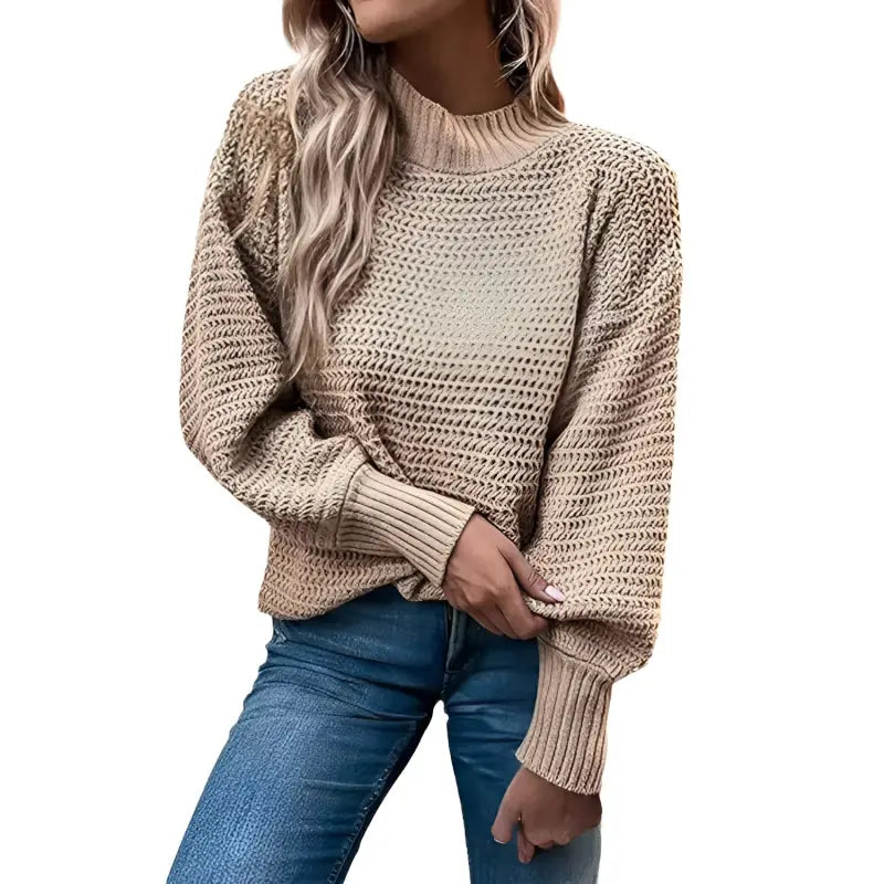  Knitted Loose Sweater