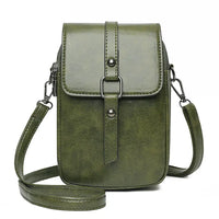 PU Soft Leather Texture Messenger Bag