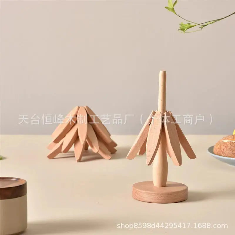 Wood Wreative Hot Pot Holders