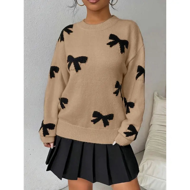 Bow Pullover Sweater