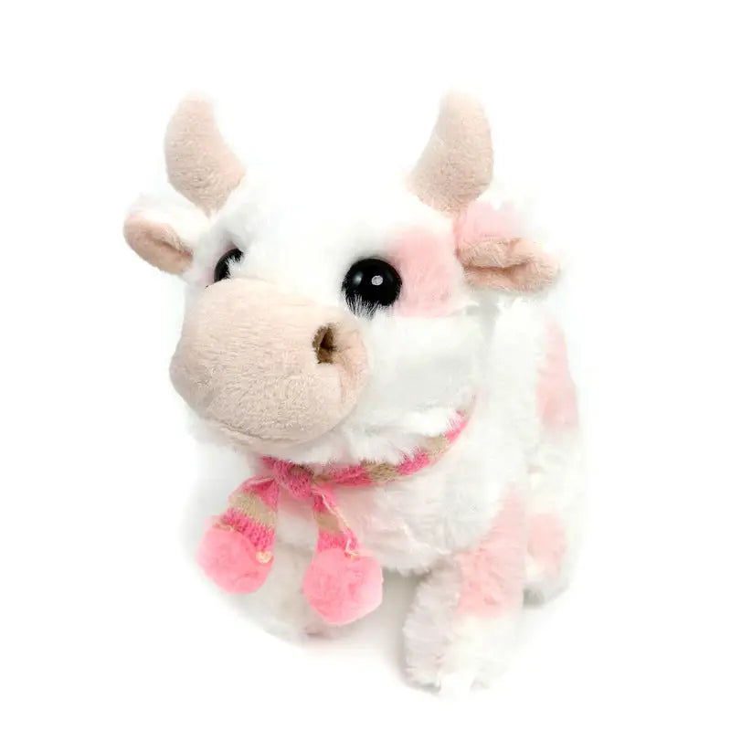 Simulated Electric Plush Cow