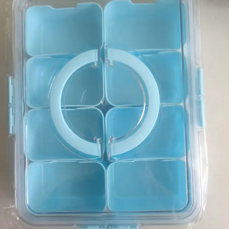 Food Stoarge Tray With Lid Capartments