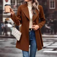 Solid Color Tweed Jacket