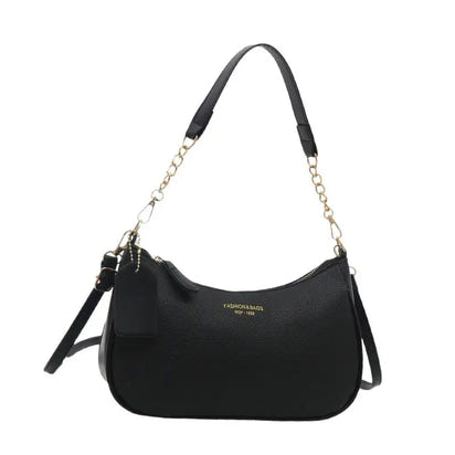 Solid Color Commuter Crossbody Bag