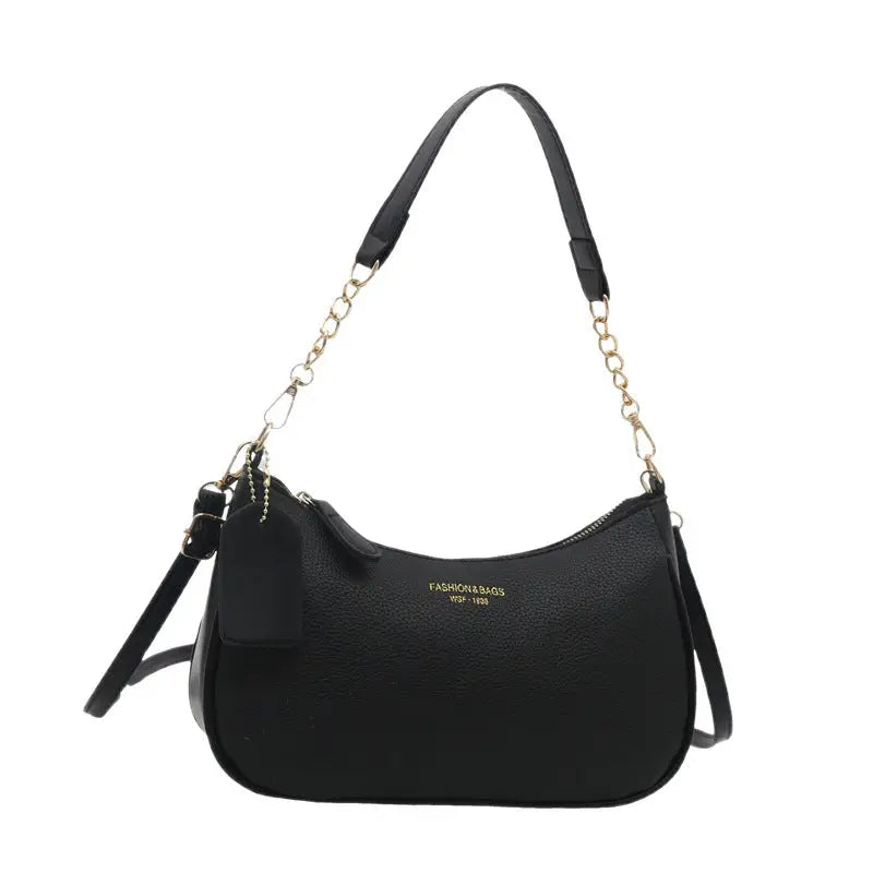 Solid Color Commuter Crossbody Bag