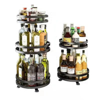 Rotatable 360-Degree Seasoning Rack - sleek-selections