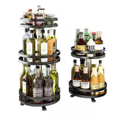 Rotatable 360-Degree Seasoning Rack - sleek-selections
