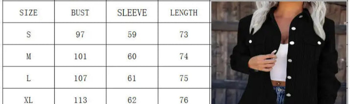 Corduroy Shirt Jacket