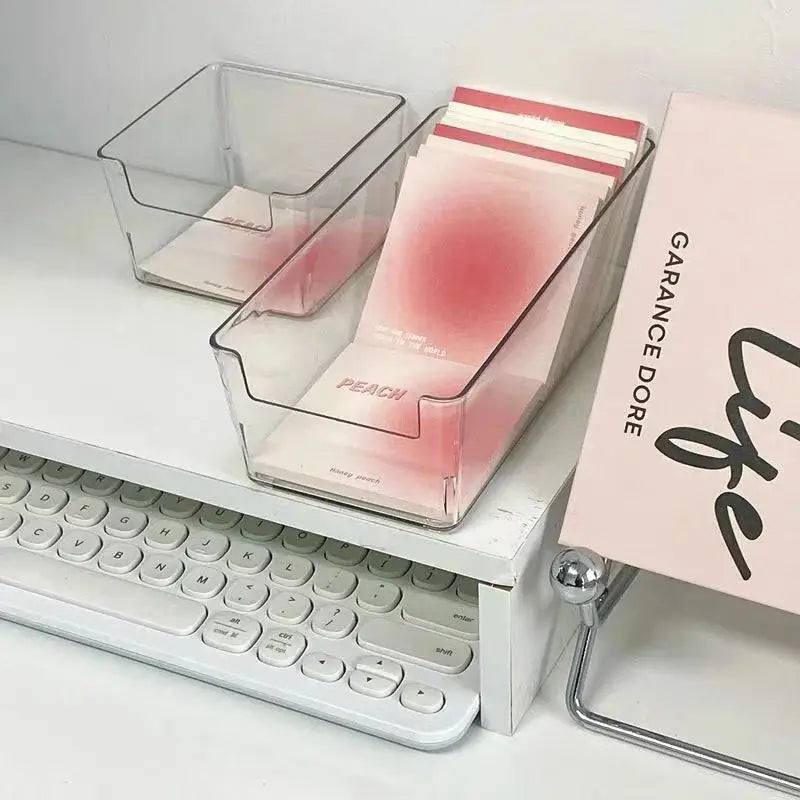 Transparent Drawer Storage Box Set