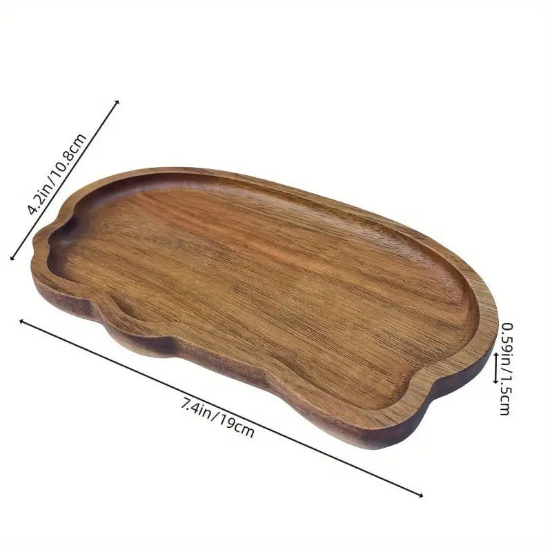 Acacia Wood Solid Wood Tray