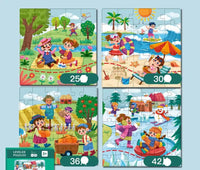 Magnetic Kids Puzzle Board  3-6 Years Old 