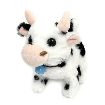 Simulated Electric Plush Cow