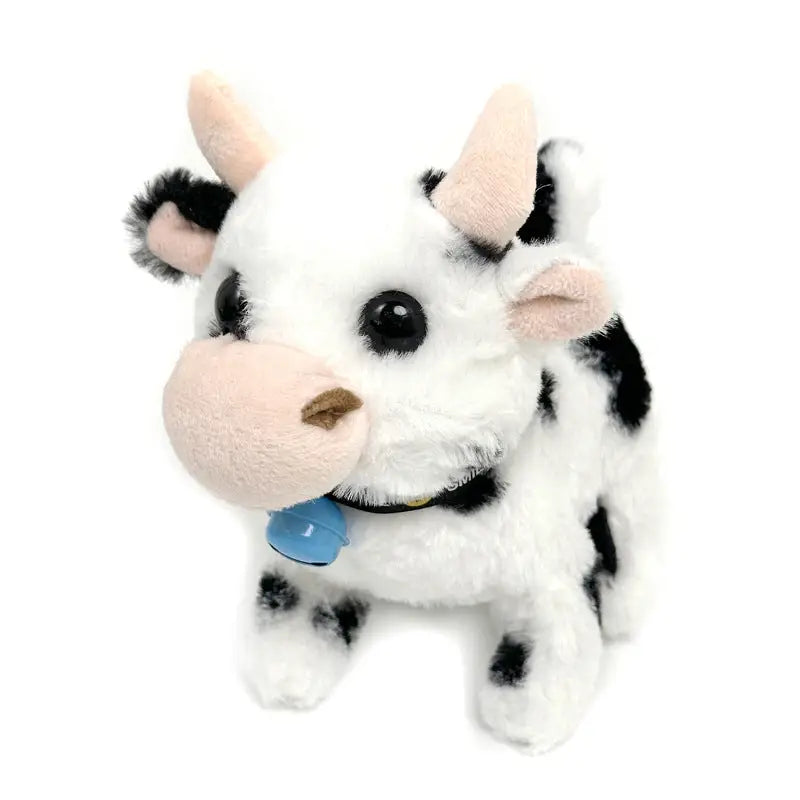 Simulated Electric Plush Cow