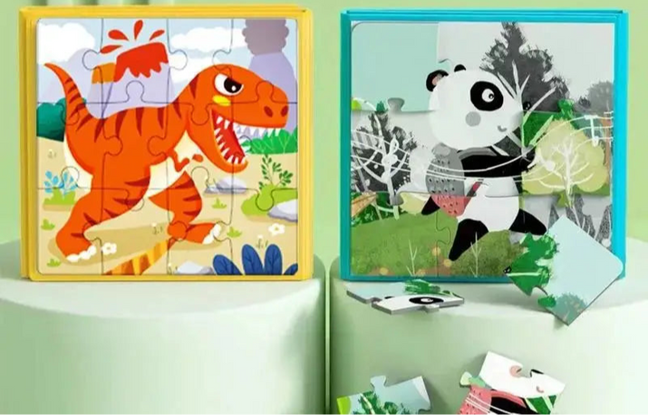 Magnetic Kids Puzzle Board  3-6 Years Old 