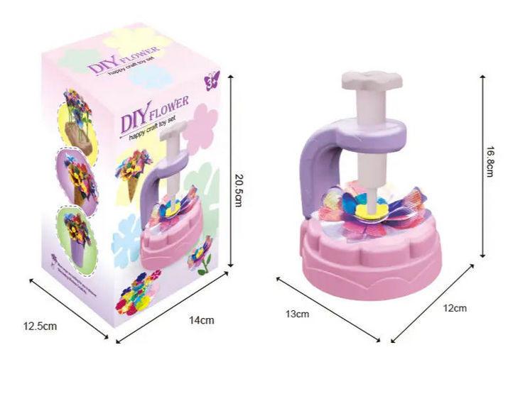 DIY Embossing Fabric Flower Making Machine