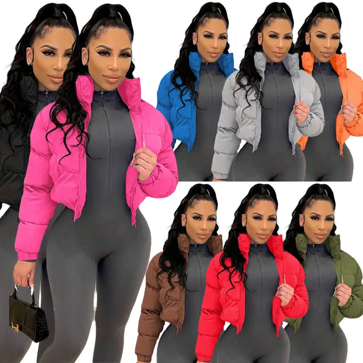 Short Women's Cotton Jackets