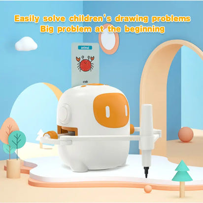 Early Education Intelligent Automatic Painting Robot