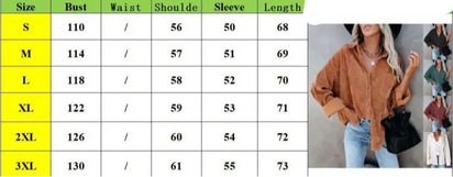 Corduroy Casual Light Jacket