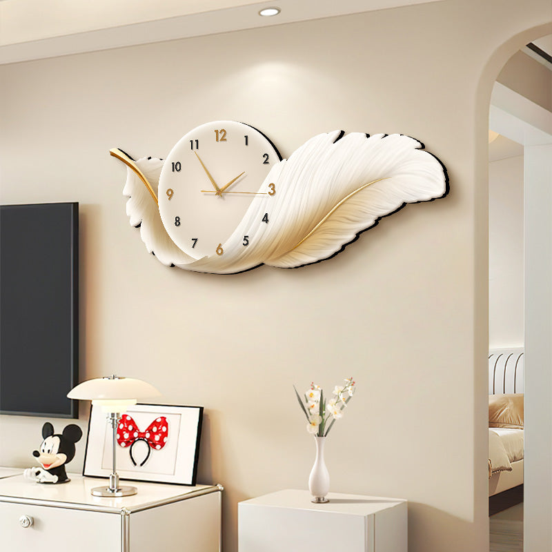 Feather Clock
