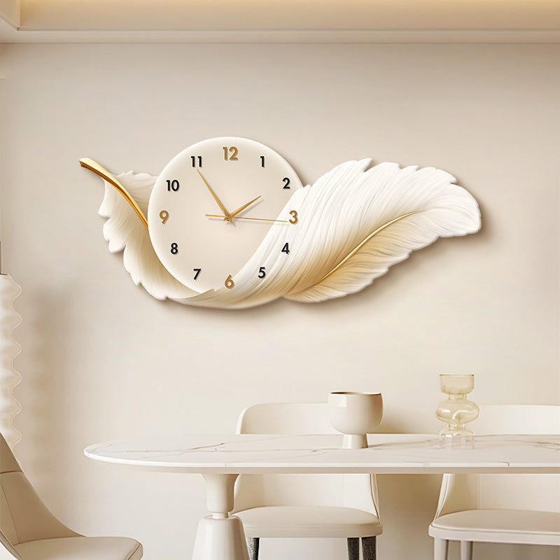 Feather Clock