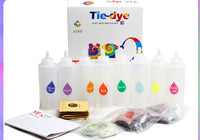 Tie-dye dye DIY 8 color set box kids