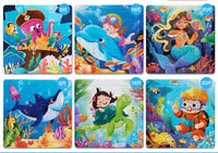 Puzzles For Young Children 1-2-3-4-5-6 years