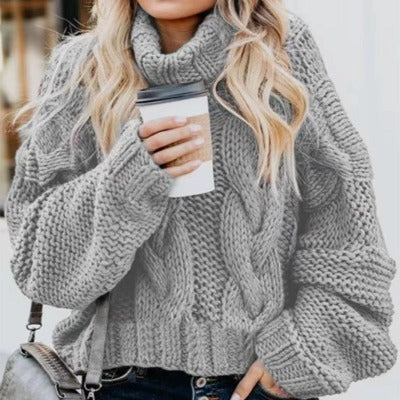 Casual Turtleneck Sweater - Stylish Comfort for Every Season