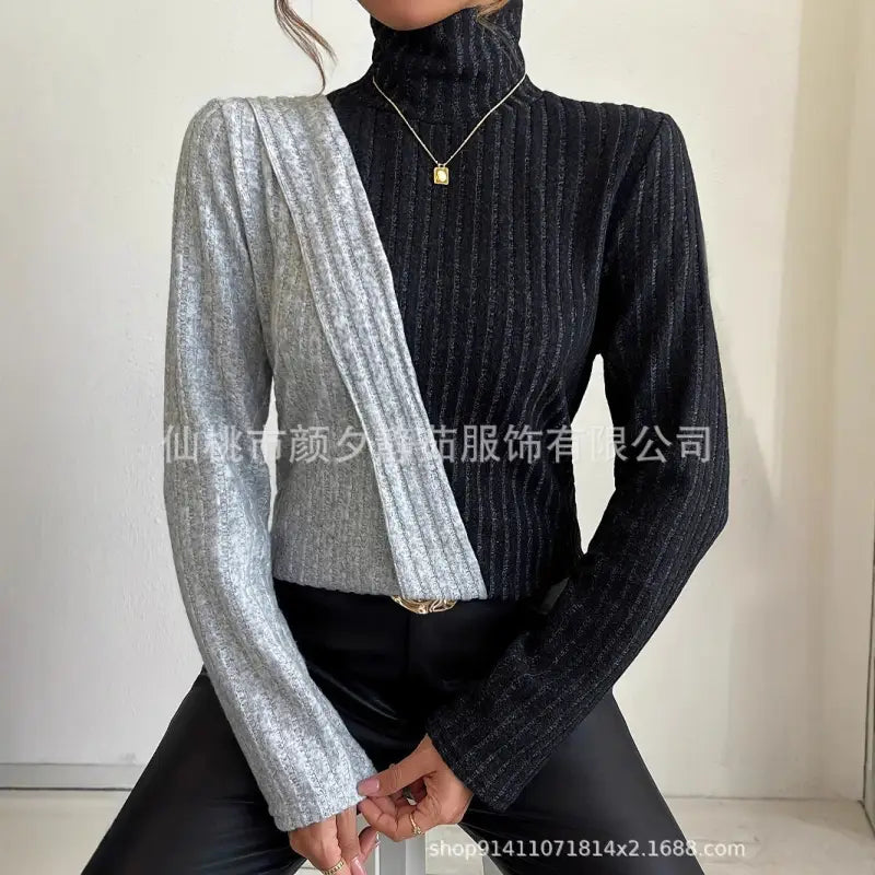 Pit Strip Color-blocked  Top