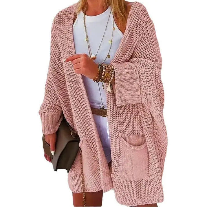 Mid Length  Knit Cardigan