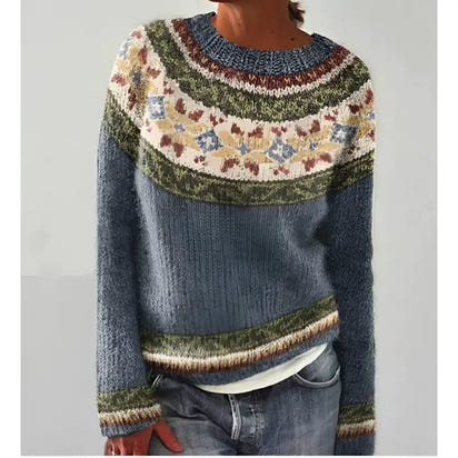 Loose Pullover Knit Sweater