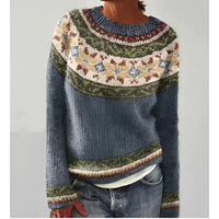 Loose Pullover Knit Sweater